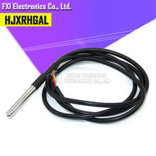 1pcs DS18B20 waterproof 1 meters temperature probe temperature sensor new in stock new 2024 - купить недорого