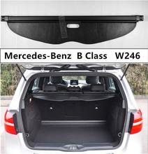 Cubierta de carga para maletero trasero de mercedes-benz Clase B, accesorio de protección de seguridad de alta calidad para automóvil, W246, B180, B200, 2015, 2016, 2017, 2018 2024 - compra barato