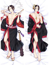 2018-July Japan Anime Hoozuki no Reitetsu красивый мальчик hakutaku Dakimakura Чехол для подушки для тела чехол для обхвата тела чехол для подушки 2024 - купить недорого