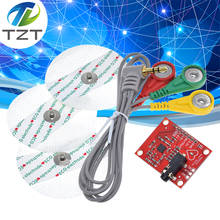 TZT Ecg модуль AD8232 измерение показателей ЭКГ Пульс сердце ЭКГ датчик мониторинга модуль комплект для Arduino 2024 - купить недорого