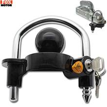 Trailer Coupler Hitch Lock Trailer Parts Universal Tow Ball Safe Security Anti-Theft Lock Trailer Accessories 2024 - buy cheap