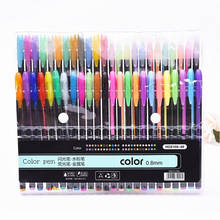 48 Colors/Set Gel Pen Metallic Marker Pens Neon Color Sketch Pen Creative Ballpoint Pen Highlighter Material Escolar 2024 - buy cheap
