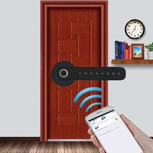 Bluetooth Fingerprint Smart Lock Biometric Automatic Unlock App Keyless Entry Door Lock For Home/Hotel/Apartment 2024 - buy cheap