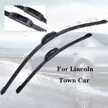 Wiper blades For Lincoln Town Car from 1998 1999 2000 2001 2002 2003 2004 2005 2006 2007 to 2011 Clean car windshield 2024 - buy cheap