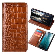 Capa tipo carteira de couro genuíno, luxuosa, dobrável, para xiaomi note 10 lite mi 10 ultra 9t 10t pro poco m3 f2 pro f1 x3 nfc 2024 - compre barato