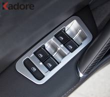 For Volkswagen Golf 7 MK7 2013 -2016 2017 2018 ABS Matte Window Lift Switch Button Cover Trims Door Armrest Panel Frame 2024 - buy cheap