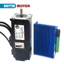 Motor de passo nema, 3n. m, com freio e 2hss60, 50vac, 2 fases, driver híbrido 6a 2024 - compre barato