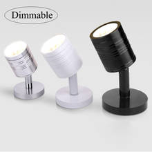Dimmable 1W 3W 5W LED Wall Lamp Flexible Hotel Bedside Reading Wall Light Modern Fashion Book Lights Aluminum LED Bulb 110V 220V 2022 - buy cheap
