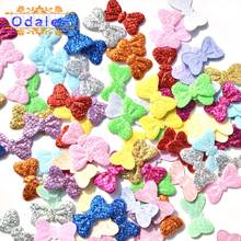 200 unids/lote de parches Kawaii con lazo, manualidades, álbumes de recortes, suministros de manualidades, apliques para lazo de Minnie, accesorios de ropa 2024 - compra barato