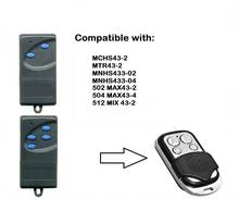 Mando a distancia para puerta de garaje, Compatible con NOVOTRON 502 MAX43-2, 504 MAX43-4, 433,92 MHz 2024 - compra barato