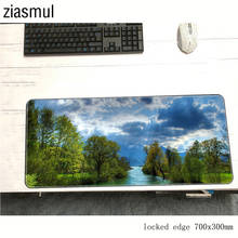 River Earth padmouse Natural Rubber accessory 900x400x2mm mouse pad gaming enterprise anime  mats keyboard mouse mat gamer 2024 - buy cheap