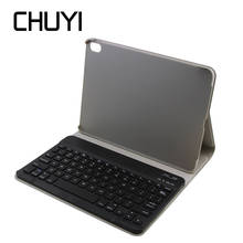 Chyi wirelss-teclado para computador, teclado recarregável slim, bluetooth, mini teclado com capa protetora para ipad pro 11 2024 - compre barato