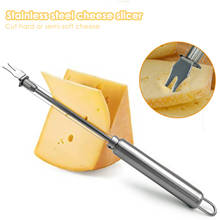Stainless Steel Cheese Board Double Wire Cheese Slicer Adjustable Butter Wire Cutter Cheese Cutting Wire Kitchen Cheese Tools 2024 - buy cheap
