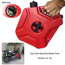 3/5l Fuel Tanks Plastic Petrol Cans Car Jerry Can Mount Motorcycle Jerrycan Gas Can Gasoline Oil Container Fuel Canister 2024 - buy cheap