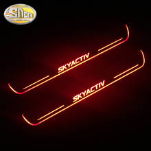SNCN Car LED Door Sill For Mazda 6 Atenza 2013 - 2019 2020 Ultra-thin Acrylic Dynamic LED Welcome Light Scuff Plate Pedal 2024 - buy cheap