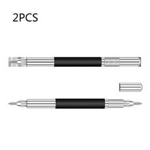 Double Ended Scribing Pen Tungsten Carbide Tip Scriber Marker Lettering Pen 2024 - buy cheap
