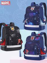 Disney mochila escolar da marvel para meninos, homem-aranha, capitão américa, homem de ferro, mochila escolar primária ortopédica, classe 1-6 2024 - compre barato