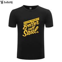 Breaking Bad-Camiseta de manga corta para hombres, ropa de calle de algodón, de talla grande, para Fans 2024 - compra barato