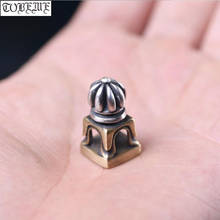 Handmade 925 Silver Tibetan Lama Seal Charm Sterling Silver Buddhist Seal Amulet Tibetan Seal Charm 2024 - buy cheap