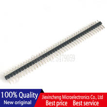 20PCS 2.54mm pitch 1 * 40P single row pin straight needle Breakable Pin Header Connector New original 2024 - buy cheap