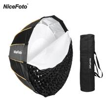 Nicefoto 70cm set-up rápido softbox parabólico profundo com flash de montagem de luz para retrato, produto de casamento 2024 - compre barato