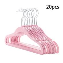 20 Pack Baby Velvet Hangers Non Slip Clothes Hangers,Ultra Thin Space Saving Kids Hangers (Pink) 2024 - buy cheap