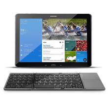 Teclado táctil triple plegable con pantalla táctil, Bluetooth, para IOS/android/Windows, tableta, portátil, Samsung Galaxy Tab 10,1 SM-T536 2024 - compra barato