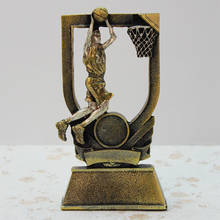 Спортивные изделия из смолы серии Золотой Баскетбол Slam Dunk трофей Креативные украшения из смолы оптовая продажа 2024 - купить недорого