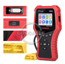 LAUNCH X431 CR3008 OBD2 Automotive Scanner OBDII Code Reader Diagnostic Tool Check Engine Battery Voltage Free Update pk KW850 2024 - buy cheap