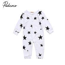 Pelele cálido de algodón para bebé, niño y niña, mono, ropa de bebé recién nacido, pelele infantil de estrellas, otoño e invierno, 2020 2024 - compra barato