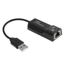 100 Мбит/с USB 2,0 RJ45 конвертер Внешний адаптер для настольных ПК мужского и женского пола высокого Скорость LAN Ethernet Сетевой удлинитель 2024 - купить недорого