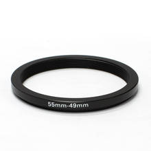 55mm/58mm/62mm/72mm/77mm/82mm-49mm Step-down Metal Filter Adapter Ring / 55mm/58mm/62mm/72mm/77mm/82mm Lens to 49mm Accessory 2024 - buy cheap