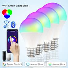 15W WiFi Smart Bulb B22/E27 RGB LED Lamp Wifi Remote Control Light Bulb Voice Control For Google Home, Alexa 2024 - buy cheap
