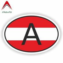 Aliauto Personality Car Sticker Funny A Austria Country Code Reflective Waterproof Decoration Decal Accessories PVC,15cm*10cm 2024 - buy cheap