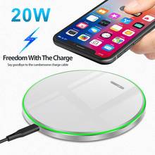 20W 30W Wireless Charger For IPhone 12 Pro XR XS Max 8 Fast Wirless Charging For Samsung Xiaomi Huawei Phone Qi Charger Wireless 2024 - buy cheap
