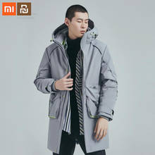 Xiaomi youpin down jacket life men's casual down jacket 90% white duck down 4 waterproof winter long men's down jacket smart 2024 - buy cheap