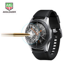 Película de vidro temperado para relógio galaxy 46mm 42mm, película traseira para gear s3, proteção de tela agradável com a pulseira 2 peças 2024 - compre barato