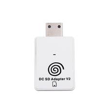 Adaptador para leitor de cartão sd/tf, para sega dreamcast e disco com carregador dreamshell l41e 2024 - compre barato