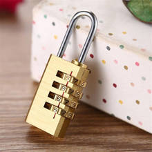 Digits Number Mini Padlock Brass Combination Lock Password Lock Password Code Secret Safety Anti-theft Room Accessories 2024 - buy cheap