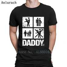 No más sexo para papá camiseta antiarrugas primavera edificio Normal cuello redondo diseños de manga corta Camisa delgada 2024 - compra barato