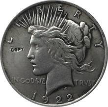 1922-D мира долларовая Монета КОПИЯ 2024 - купить недорого
