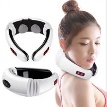 Electric Pulse Back and Neck Massager Far Infrared Pain Relief Tool Health Care Relaxation Machine Multifunctional Physiotherap 2024 - buy cheap