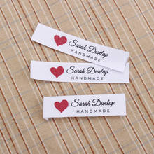 Sewing Labels, Custom Clothing Labels - Personalized Brand , Organic Cotton Ribbon Labels , Select icon  (MD3016) 2024 - buy cheap