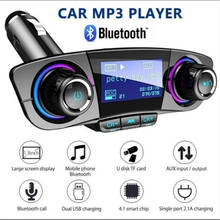 BT06 Fm Transmitter Car Mp3 Player Bluetooth Car Kit Stereo Receiver Dual Usb 12v Fast Mobile Phone Charger Fm Modulator Auto 2024 - buy cheap