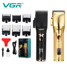 2021 Newest Barber Professional Hair Clipper USB Rechargeable Beard Cutter Cordless Electric Hair Trimmer Men Salon Hair Cutting 2024 - buy cheap