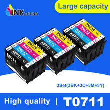 Cartucho de tinta Multipack T0715 para impresora Epson, T0711, T0712, T0713, T0714, Stylus SX215, SX218, SX400, SX405, SX410, SX415, SX510W, paquete de 3 uds. 2024 - compra barato