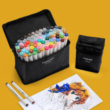 JIANWU ART5 40/60/80/168pcs Dual Head Art Marker Pen Set Alcohol Based Non Toxic Sketch painting drawing markers art supplies 2024 - buy cheap