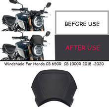 Parabrisas Deflector para motocicleta, accesorio para Honda CB 650R CB650 R 2019 2020, CB 1000 R CB 1000R 2018 2019 2020 2024 - compra barato