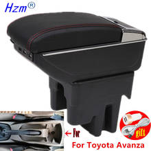 Reposabrazos para Toyota Avanza, accesorios de modificación de consola central, portavasos doble elevado, Cenicero, interfaz USB de gran espacio 2024 - compra barato