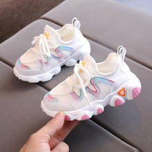 2021 New Spring Kids Shoes For Girl Breathable Sport Shoes Children Casual Toddler Sneakers Baby Running Shoes Mesh Canvas Shoes 2024 - buy cheap